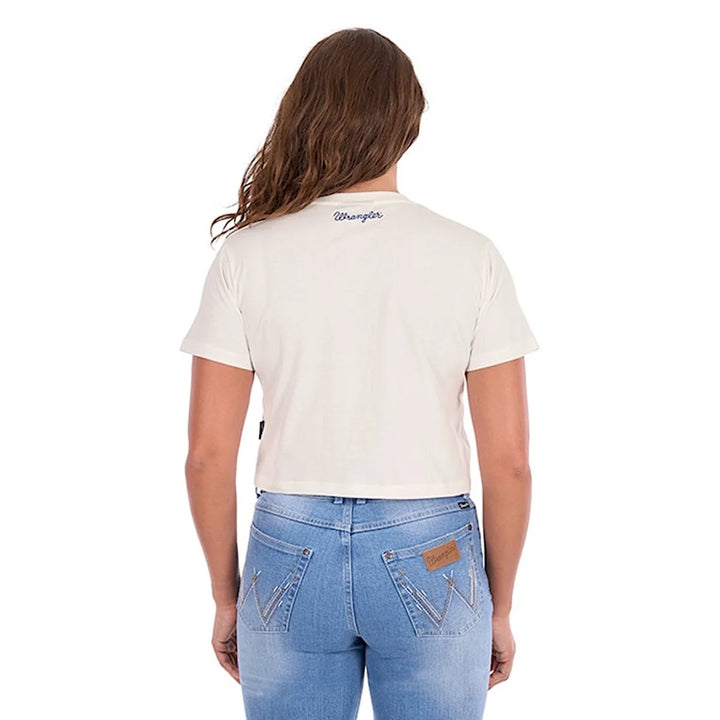 WRANGLER WMNS CINDY CROP TEE