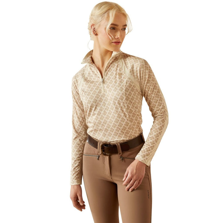ARIAT WMNS SUNSTOPPER 3.0 1/4 ZIP