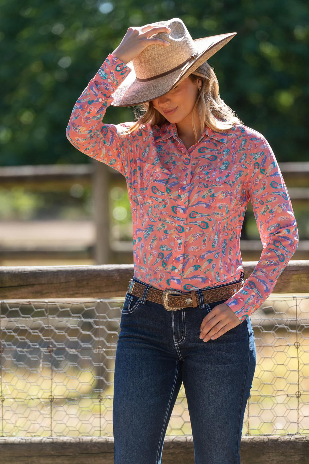 PW WMNS AUDREY LONG SLEEVE SHIRT