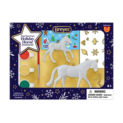 BREYER PAINT YOUR OWN HOLIDAY HORSE ORNAMENTS