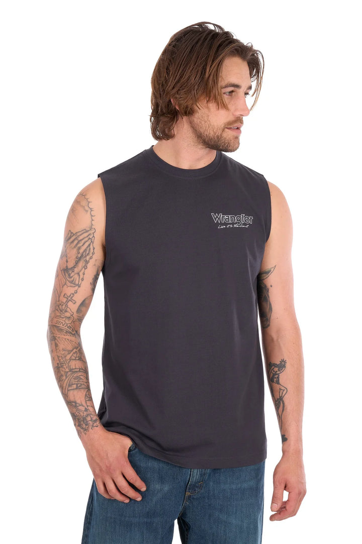 WRANGLER MENS PAUL MUSCLE TANK
