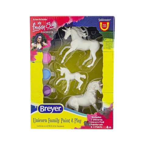 BREYER UNICORN FAMILY PAINT & PLAY