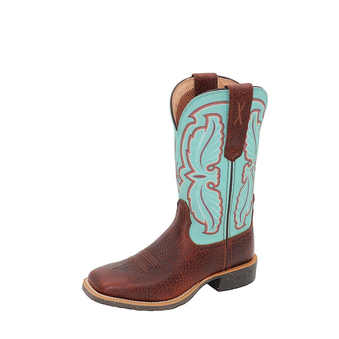 TWISTED X WMNS 11 TECH X2 BOOT - HICKORY/SEAFOAM