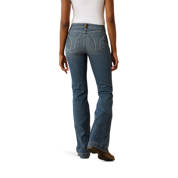 ARIAT WMNS HIGH RISE SLIM TROUSER VERA GREYSON