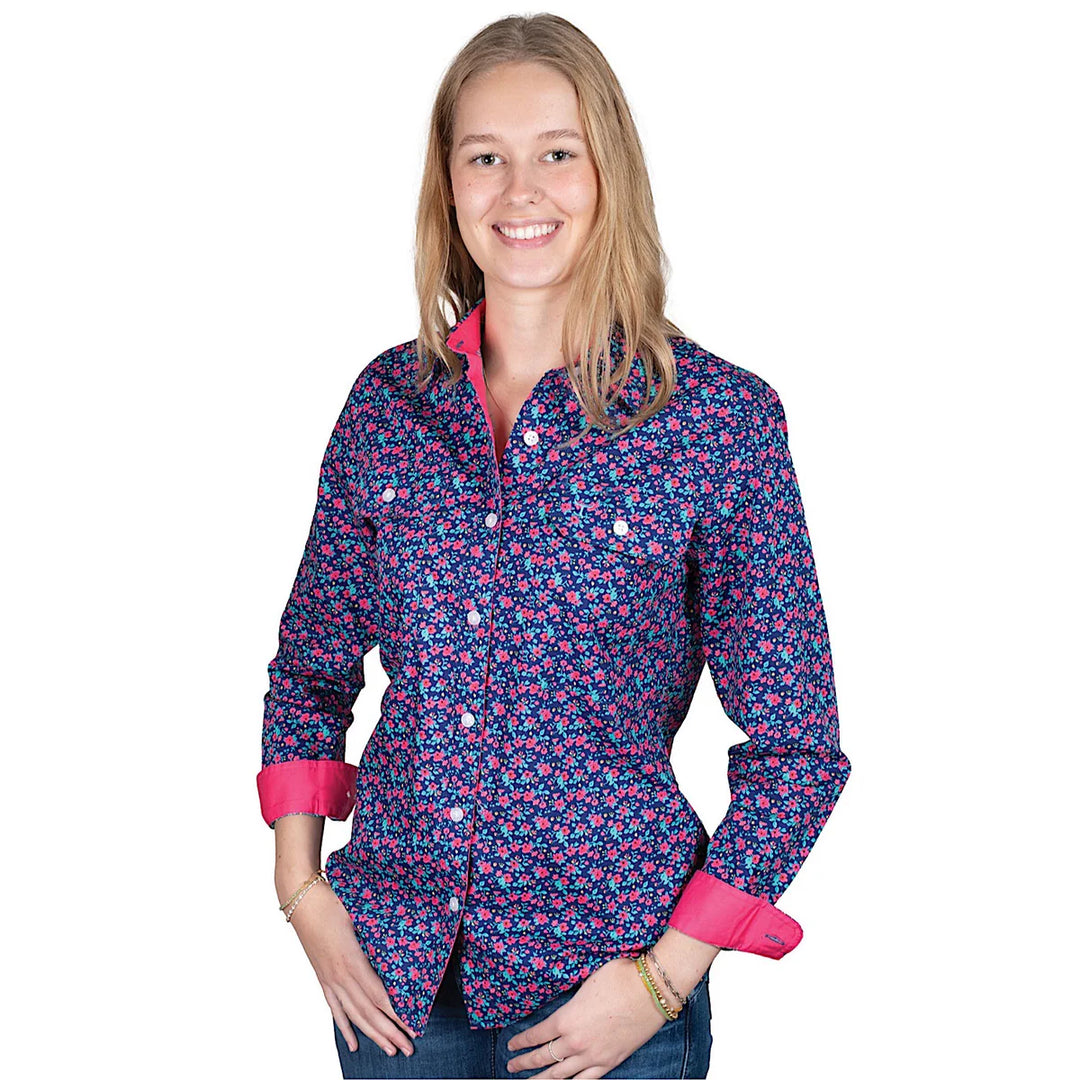 JUST COUNTRY WMNS ABBEY FULL BUTTON WORKSHIRT
